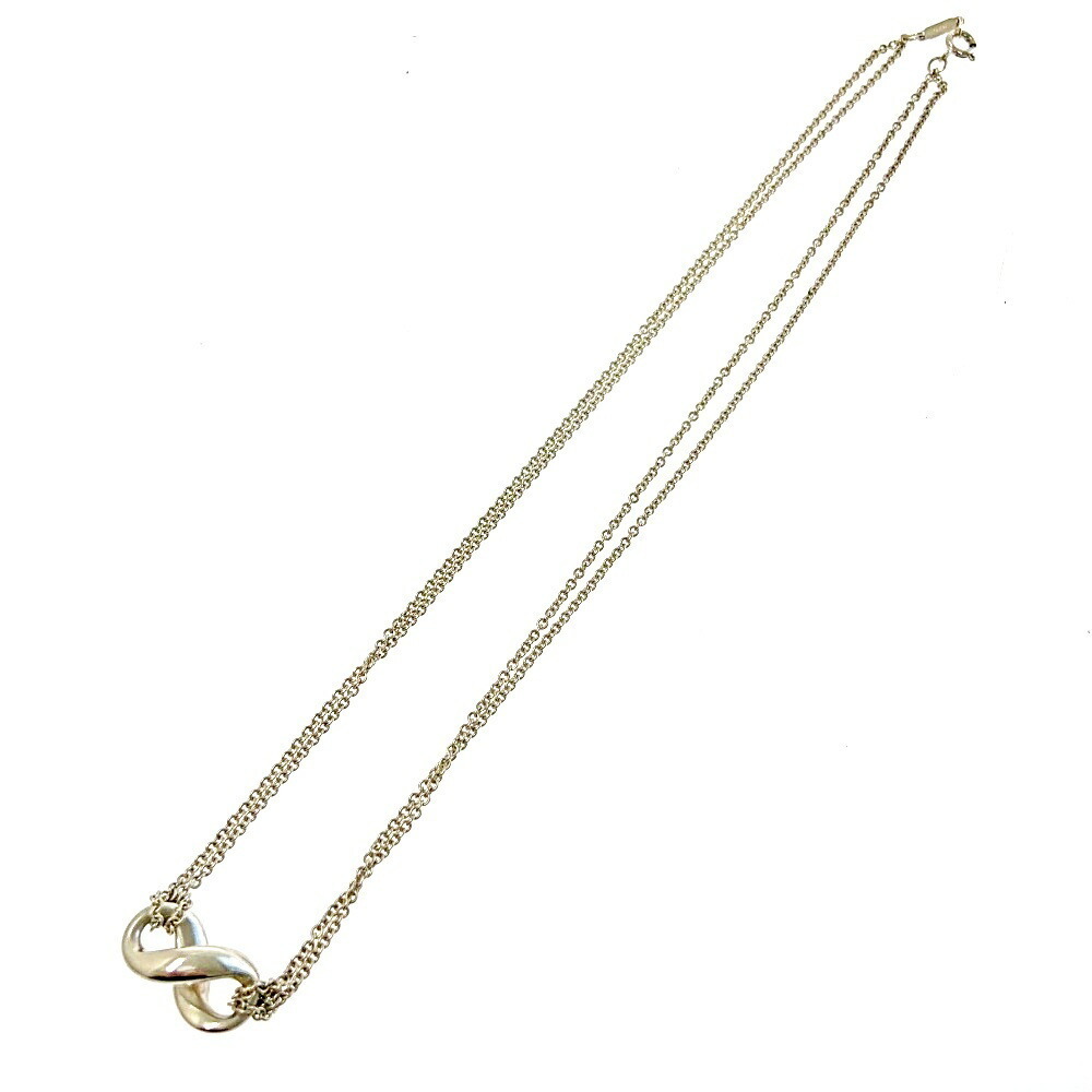 Tiffany Infinity Necklace Silver